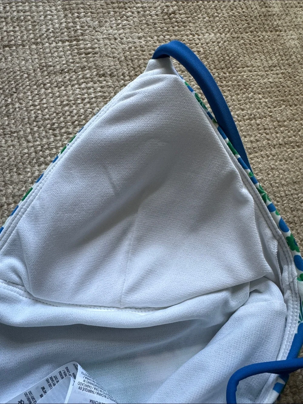 Boden blue/green one piece swim suit